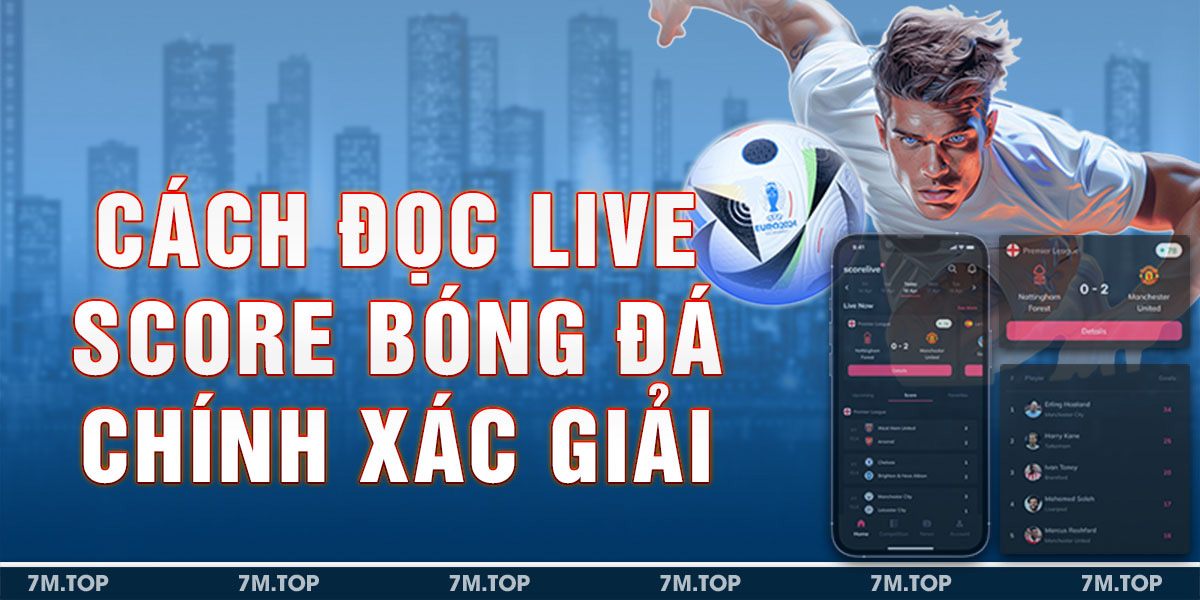 Cách Đọc Live Score Bóng Đá Chính Xác: Bảng Giải Mã Ký Hiệu & Kèo Trực Tuyến